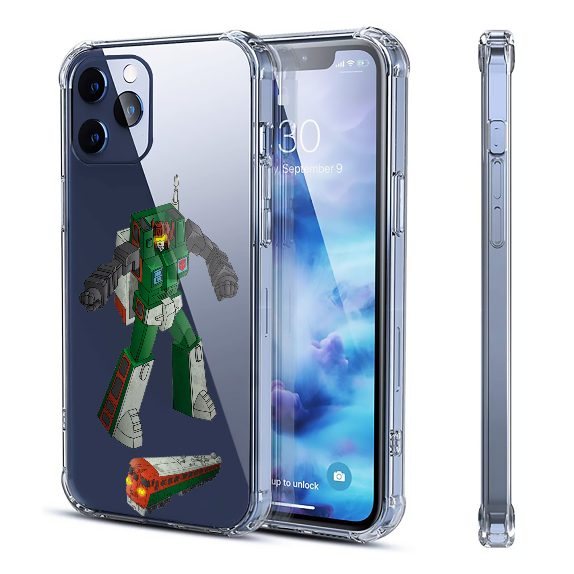（画像用）  【iPhone 12シリーズ対応】透明スマホケース（クリアソフトケース）